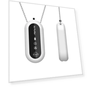 Personal Air Purifier Necklace — Activated Carbon Air Purifiers
