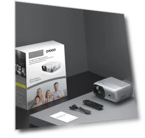 Portable Mini LCD LED Smart Projector — Home Theater Projectors