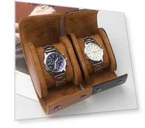 Retro Portable Watch Box — Cabinets & Cases