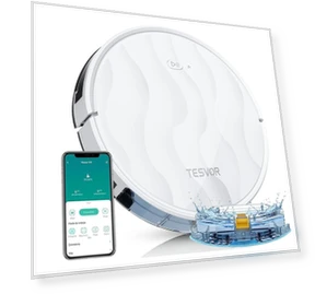 Robot Vacuum Cleaner with Mop Function — Smart Cleaning Robots, Tesvor
