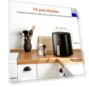Smart Air Fryer Oil-free Electric Oven — Air Fryers, Ultenic