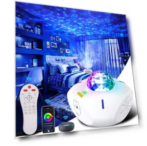 Touch Smart LED Laser Star Starry Projector Lamp — Night Lights