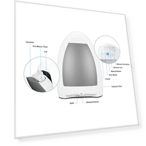 Touchless Vacuum Automatic Dustpan — Vacuums, EYE-VAC