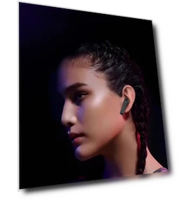 Transparent Cool Wind Wireless In-Ear Bluetooth Headset — Headsets