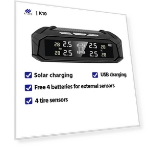 Automotive TPMS System with Automatic Display — TPMS Sensor Replacements, HOME-Auto-001