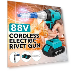Electric Rivet Gun — Riveting Tools, Crown Global