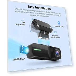 Full HD Wi-Fi Car Dash Cam — Dashboard Cameras, MDH
