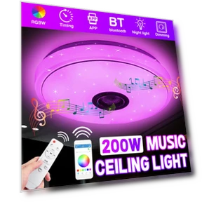 Modern Smart LED Ceiling Light — Overhead Lighting, Pro DIY Tool