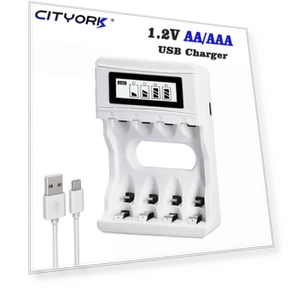 Smart Fast LCD Indicator USB Charger — Chargers, Cityork