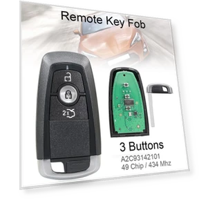 Smart Keyless Remote Car Fob — Keyless Entry, LoveCar