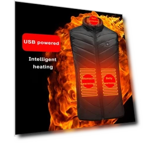 Smart Thermal Vest — Men's Vests, KYUSHUAD