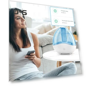 Ultrasonic Mist Humidifier — Air Moisturizers, Enjoy Smart Home