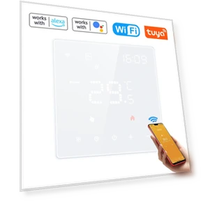 Wi-Fi Digital Display Smart Temperature Controller — Home Climate Control, TOMTOP JMS
