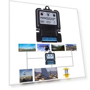 Automatic Solar Panel Charge Controller — Power Management, Seclusion Snow