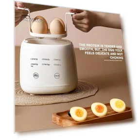 Electric Egg Cooker with Touch Screen — Egg Cookers, Kitchen artifact