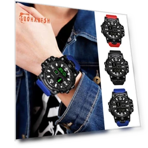 Electronic Watch with Silicone Strap — Active Timepieces, Smart IT