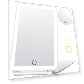 LED Touch Makeup Mirror with Light — Compact & Travel, Etruston008