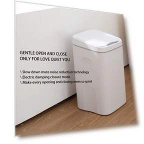 Smart Induction Trash Bin — Kitchen Cans, Kitchen Accs