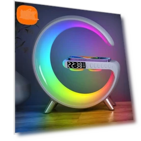 Smart Light Wireless Bluetooth Speaker Alarm Clock — Portable Audio Solutions, Xiaomimijia