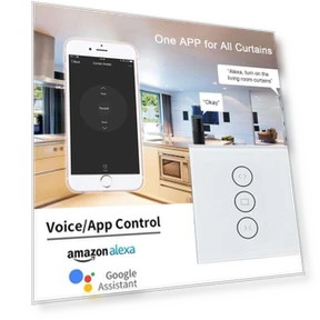Smart Wi-Fi Curtain — Treatment Sets, TOP MALL-004