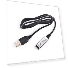USB LED RGB Controller with Remote — Lighting Accessories, After Sunset