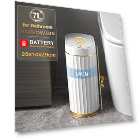 Automatic Touch Sensor Trash Bin — Kitchen Cans, Refreshing Home