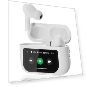 Bluetooth Headphones with Touch Screen — In-Ear Headphones, Junmaocun