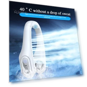 Hands-Free Neck Fan — Portable Cooling Solutions, Puntos Electronics