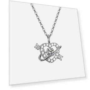 Heartbeat Pendant Necklace — Smart Jewelry, Lucky Star Jewelry