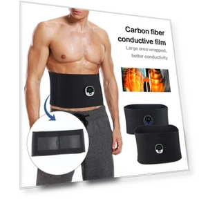 Muscle Stimulation Belt with Controller — Muscle Stimulators, KSIYER BRYTEY