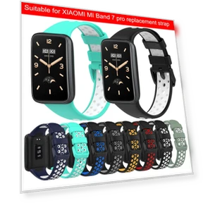 Silicone Strap for Mi Band 7 Pro — Fitness Bands, Vegetables