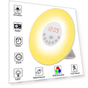 Sunrise Simulation Alarm Clock — Alarms & Clocks, Q-Girl