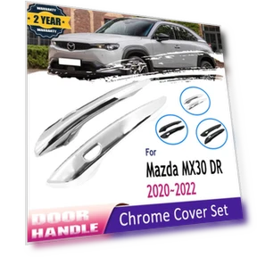 Chrome Smart Door Handle Protectors — Car Door Entry Guard