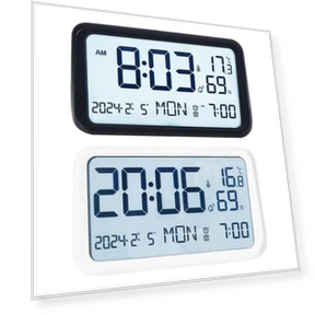 Digital Clock with Large Touch Screen — Clocks, Home Textile Home Decoration