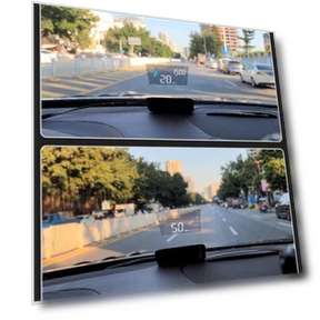 Digital GPS Speedometer Overspeed Alarm Car Head Up Display Projector Screen — Navigation & GPS Accessories, Auto Accessories Home