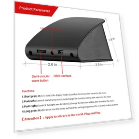 HUD Projection Display for Car — Car Accessories & Gadgets
