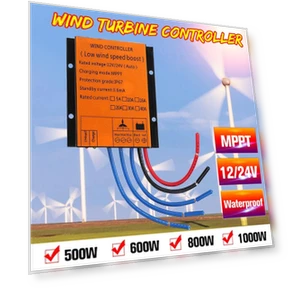 MPPT Wind Turbine Generator with Charge Controller — Power Management, The Romantics
