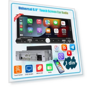 Universal Car Radio Receiver with Touchscreen — Stereo Receivers, Yousui Auto parts
