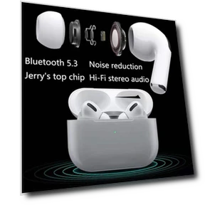 Wireless Bluetooth Earbuds with Noise Cancellation — In-Ear Headphones, HXR Electronic Mall