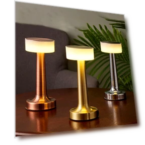 Creative Retro Touch LED Night Light — Desk & Table Lighting, Elegant Living House