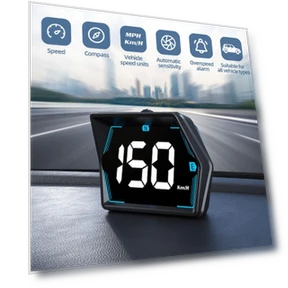 Daytime Driving HUD Head-Up Display — Rearview Safety Systems, Auto Launcher