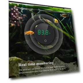 Digital Aquarium Thermometer with LED Display — Thermometers, Fungogo