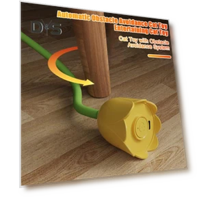 Interactive Cat Ball in Flower Shape — Cat Playthings, Kitty Cat House