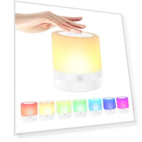 LED Night Light with Touch Control — Night Lights, Elegant Living House