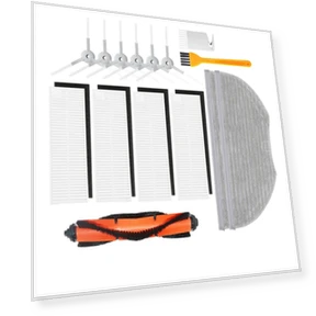 Main Roller Brush-Mop Cloth Filter — Parts & Accessories, Elegant Living House