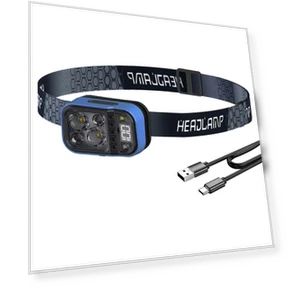 Sensor LED Headlamp — Flashlights, BORUiT LED