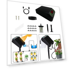 Smart Solar-Powered Drip Irrigation Kit — Drip Kits, HappyToy