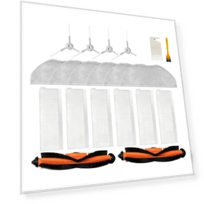 Vacuum Robot Spare Parts Kit — Parts & Accessories, Lntelligent Living Hall