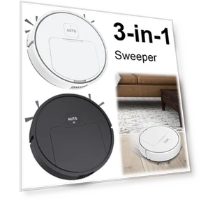 Wet Cleaning Vacuum with USB Charging — Smart Cleaning Robots, HY Life House