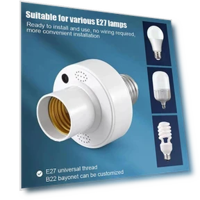WiFi Smart Light Bulb Adapter — Smart Home Modules, Binchi Lighting Appliances